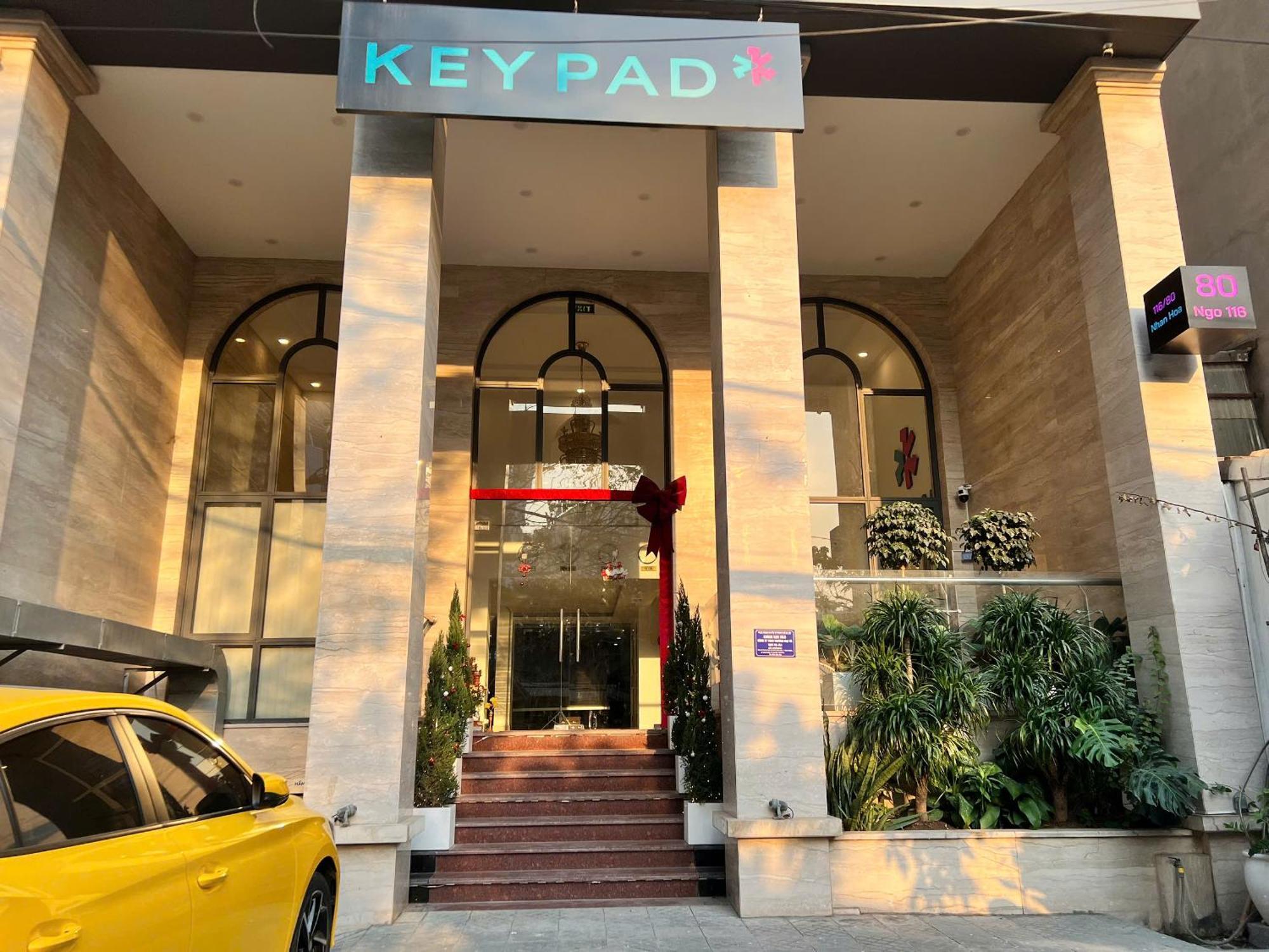 Keypad Hotel - Nhan Hoa Hanoi Exteriör bild