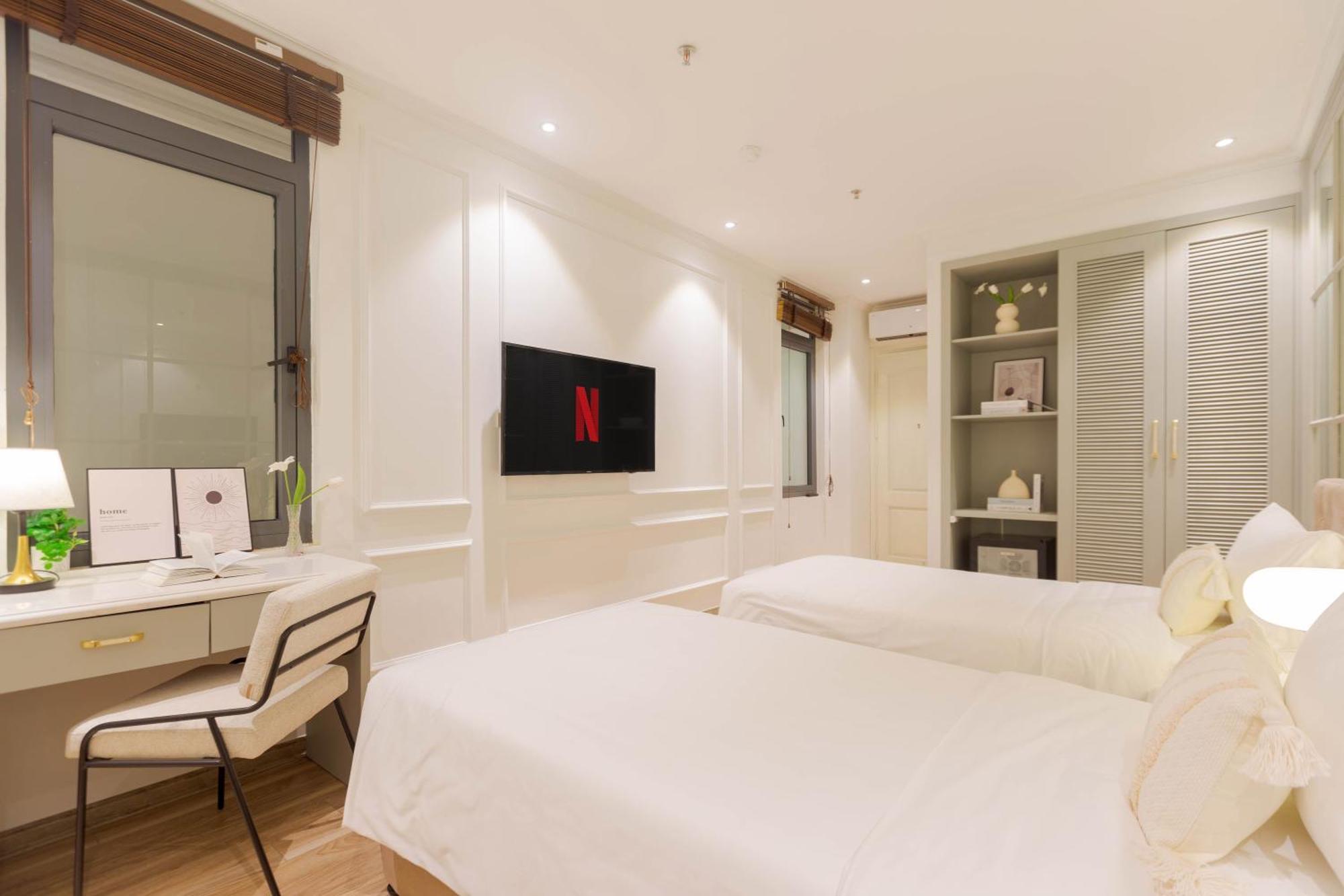 Keypad Hotel - Nhan Hoa Hanoi Exteriör bild