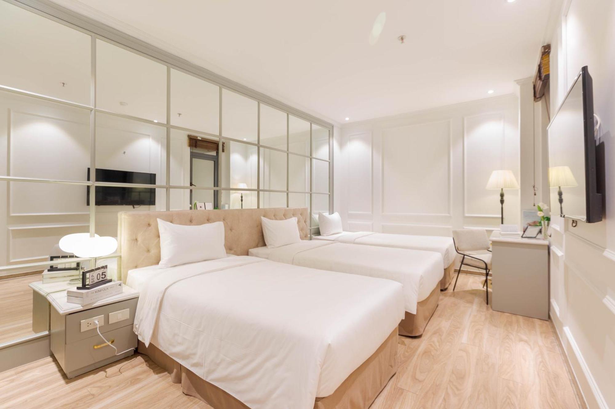 Keypad Hotel - Nhan Hoa Hanoi Exteriör bild