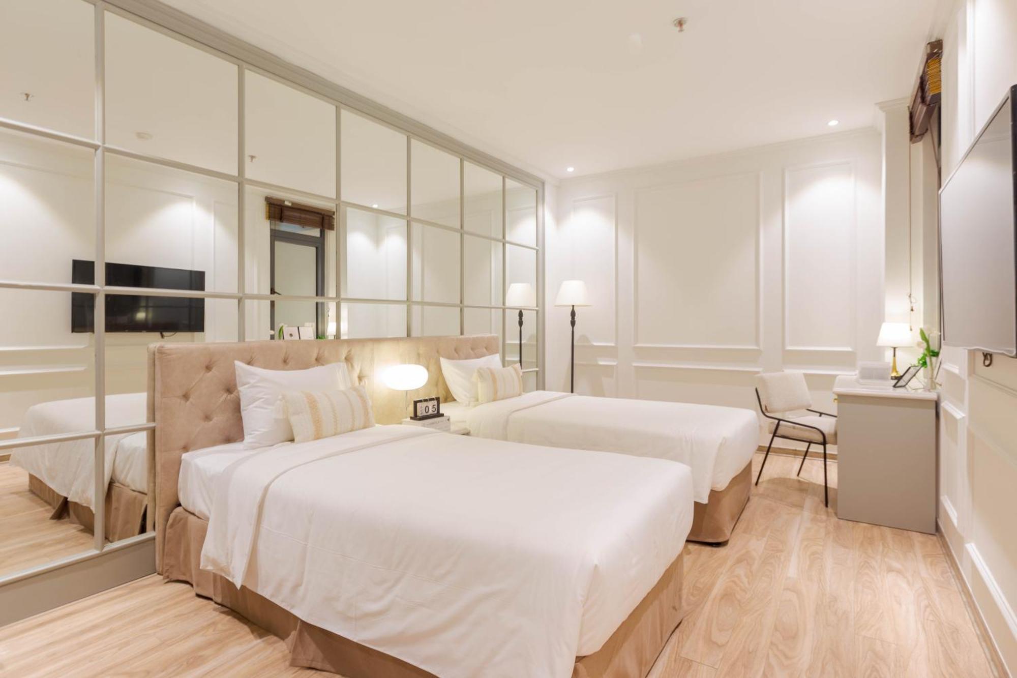 Keypad Hotel - Nhan Hoa Hanoi Exteriör bild