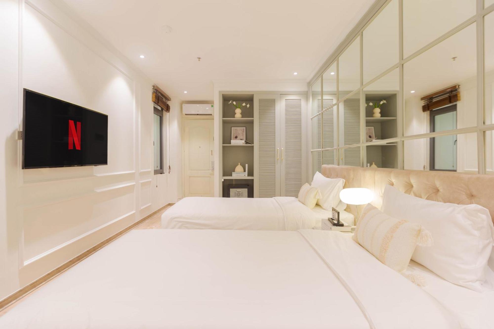 Keypad Hotel - Nhan Hoa Hanoi Exteriör bild