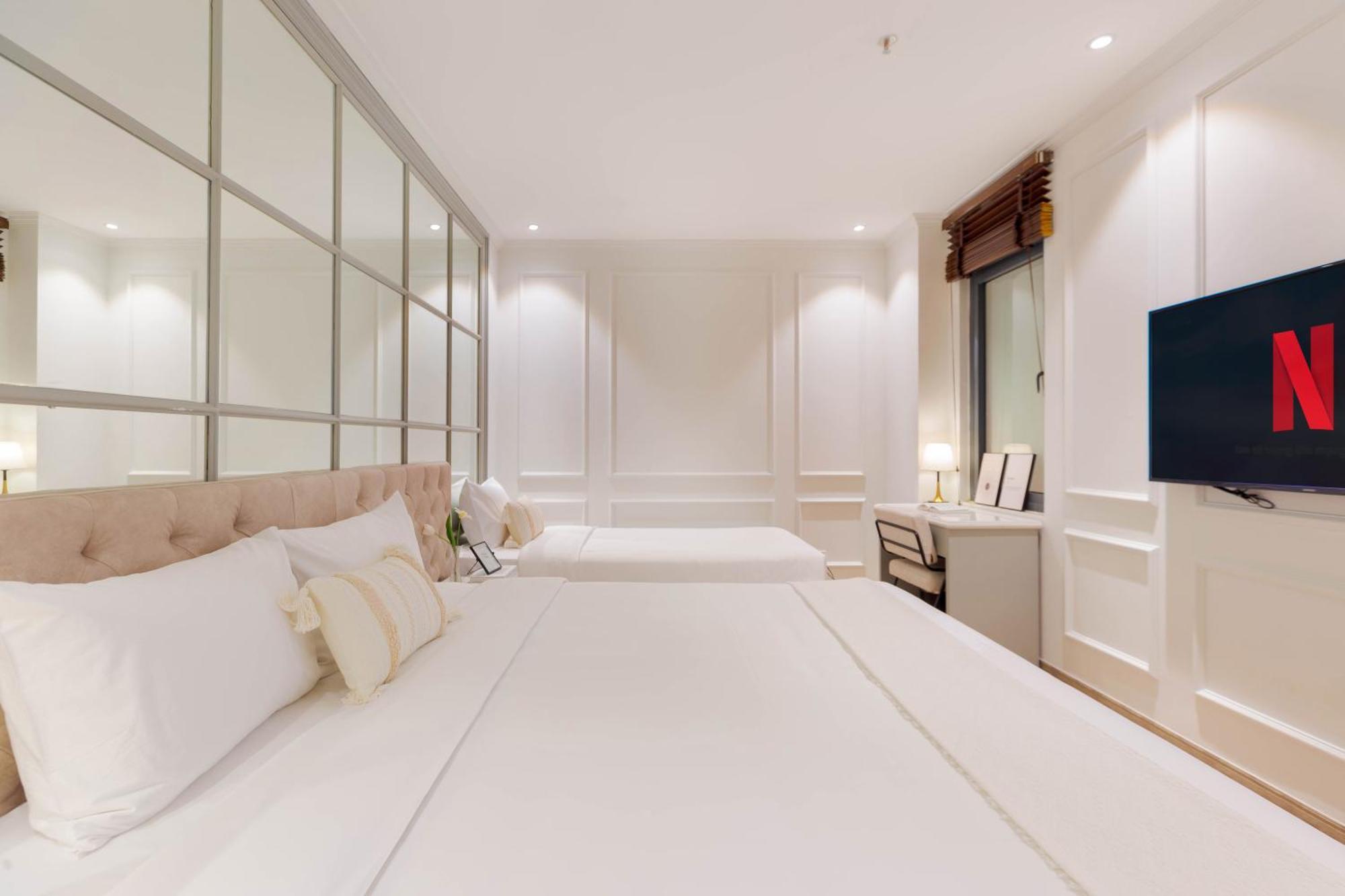 Keypad Hotel - Nhan Hoa Hanoi Exteriör bild