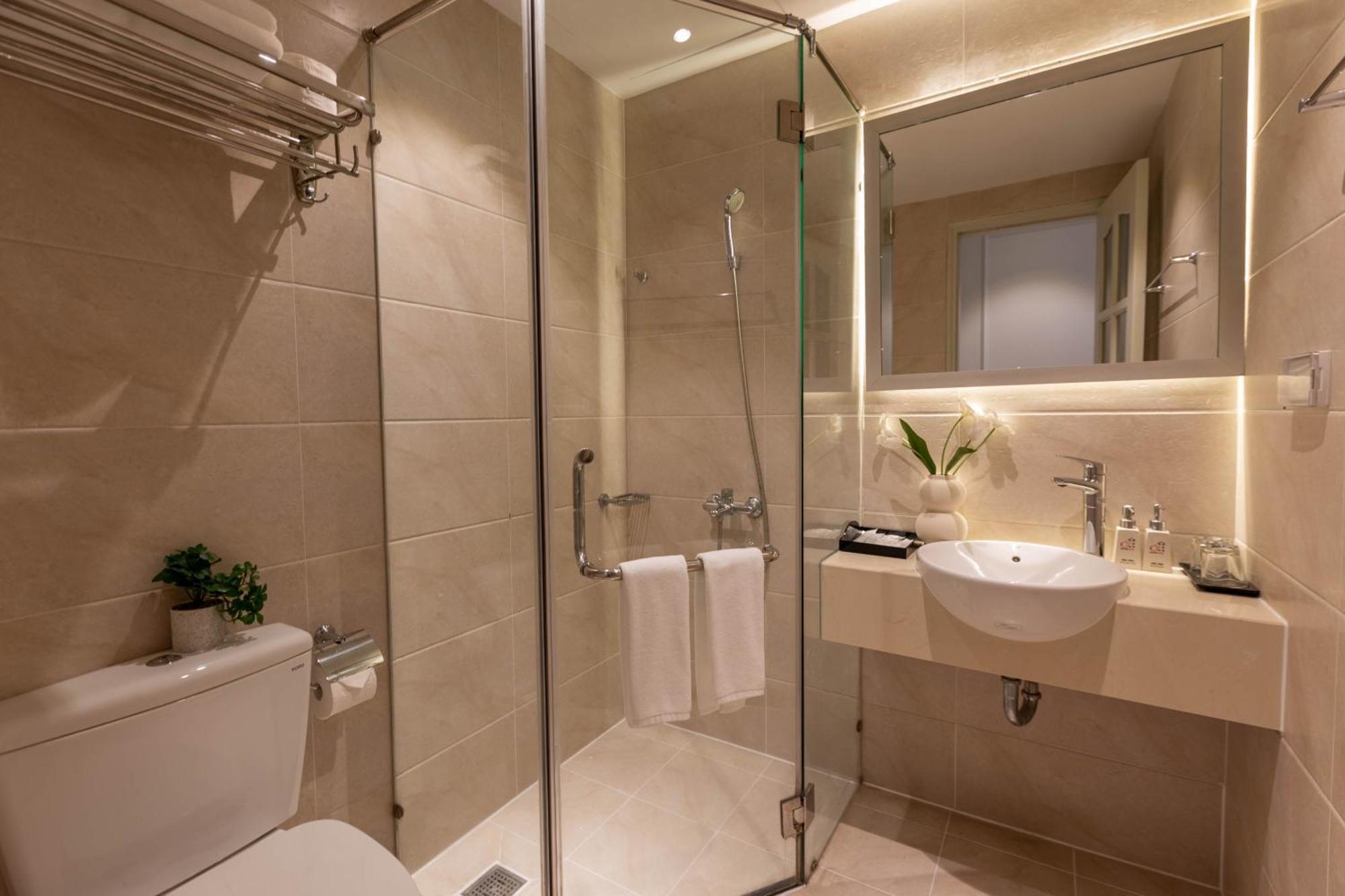 Keypad Hotel - Nhan Hoa Hanoi Exteriör bild