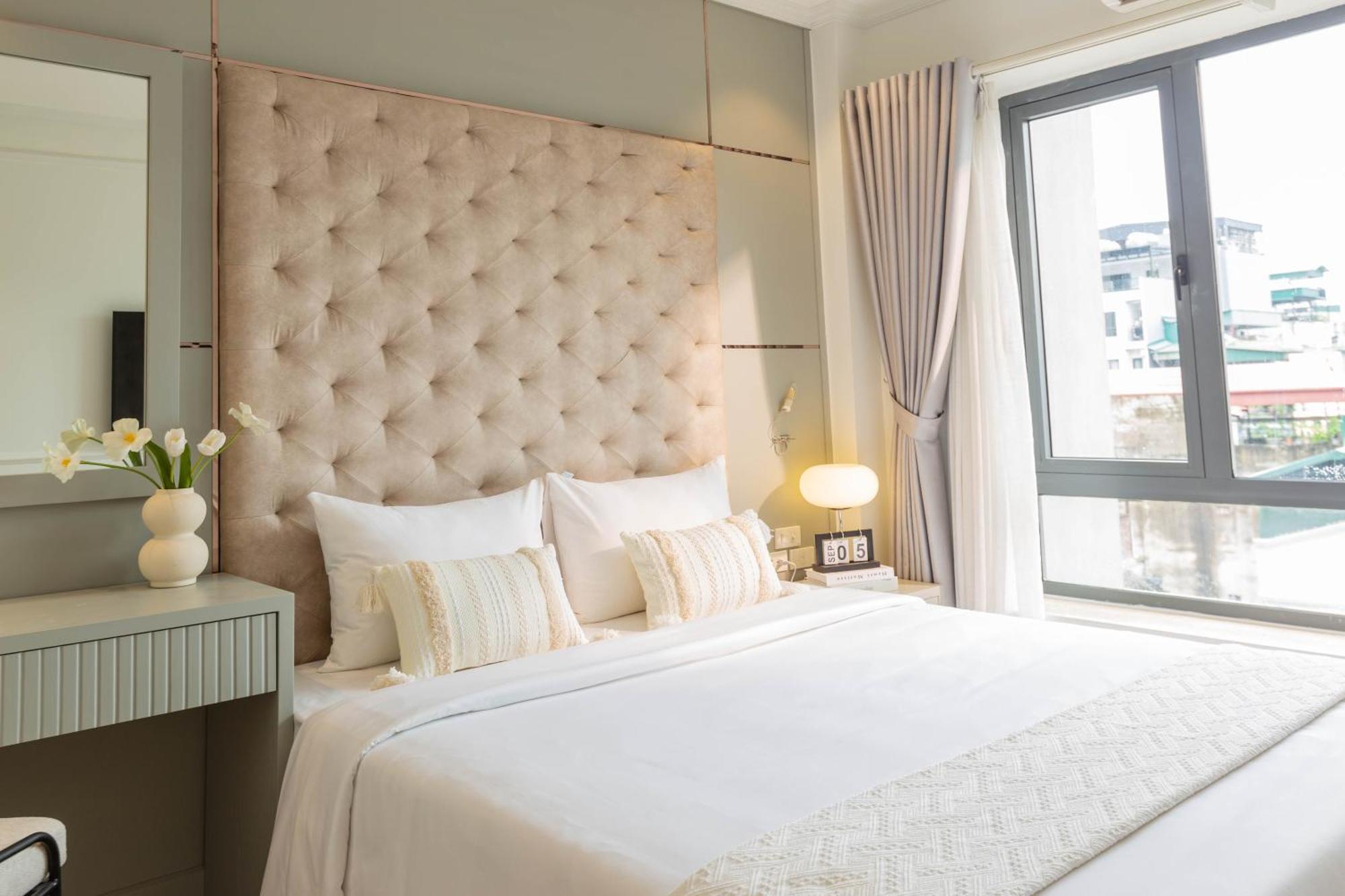 Keypad Hotel - Nhan Hoa Hanoi Exteriör bild